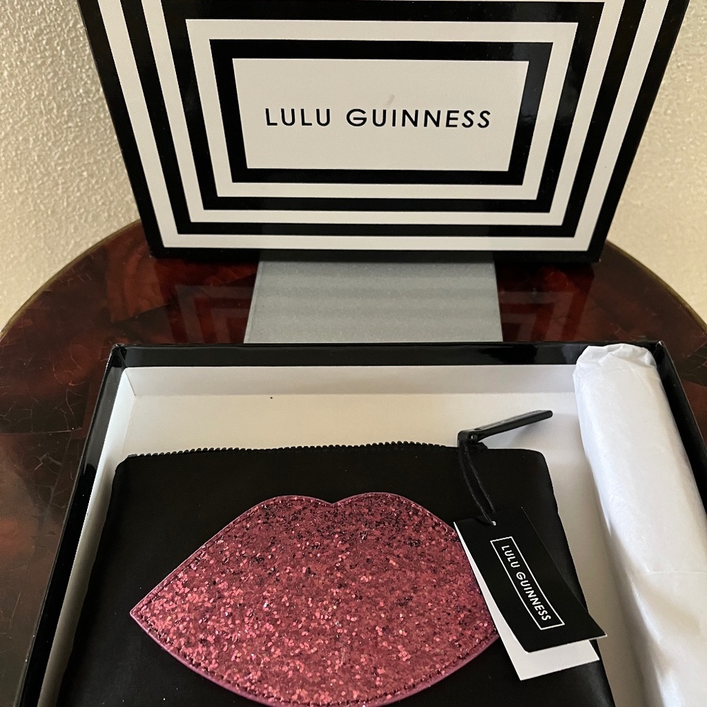 Lulu Guinness fabric purse